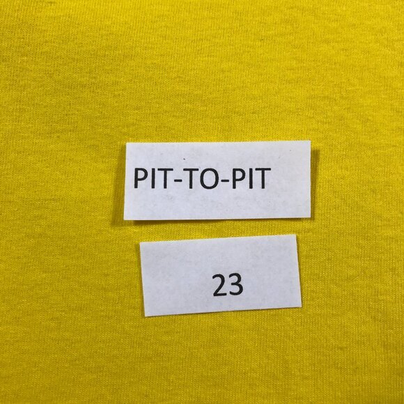 Michigan Wolverines‎ bright yellow T shirt XL - Picture 4 of 4